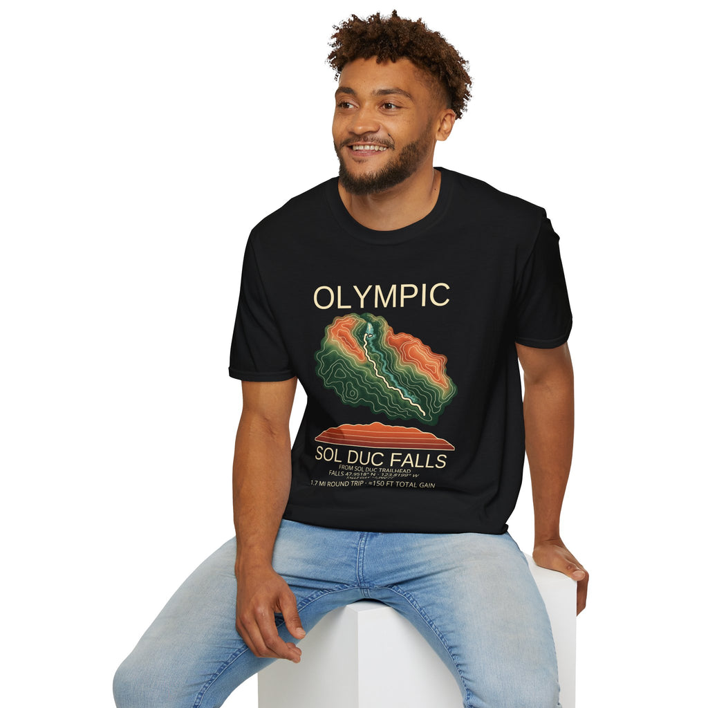 Sol Duc Falls Hiking T-Shirt | Olympic
