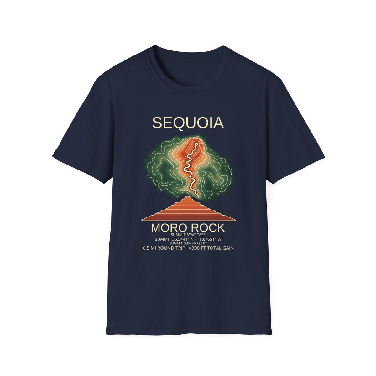 Moro Rock Hiking T-Shirt | Sequoia