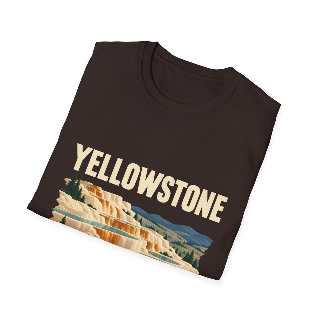 Yellowstone Mammoth Terraces Graphic T-Shirt