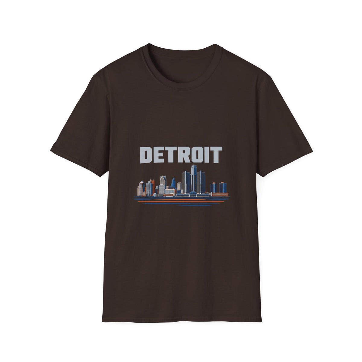 Detroit Skyline Architecture T-Shirt