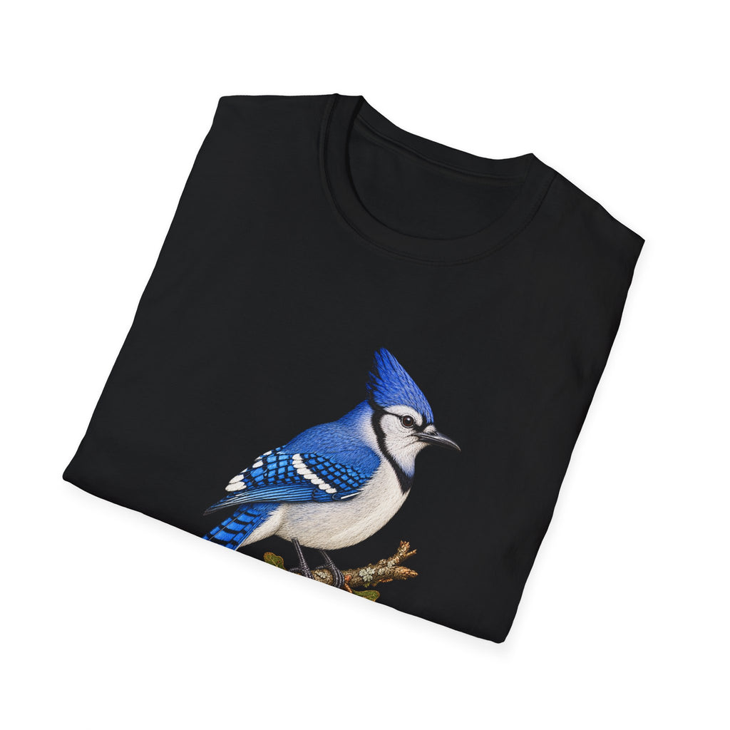 Blue Jay Birdwatching T-Shirt — Oak Perch