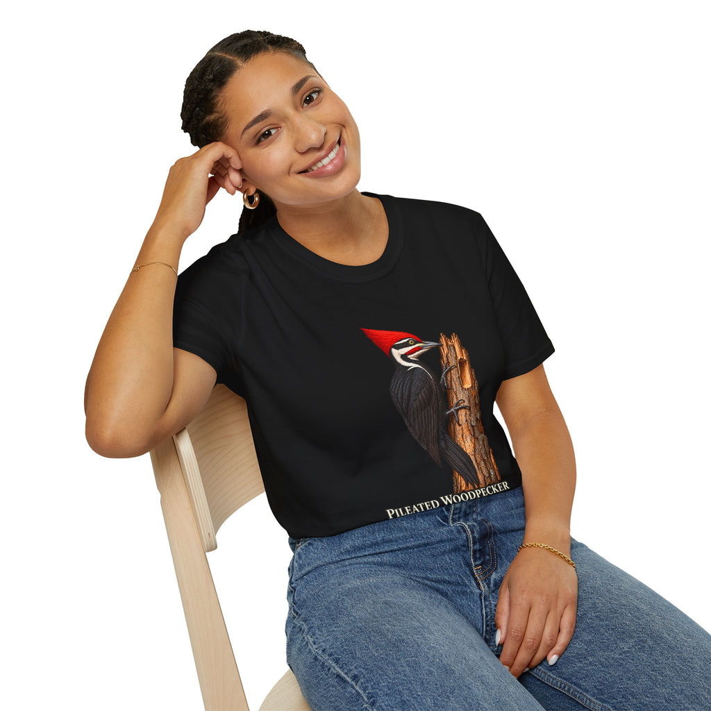 Pileated Woodpecker Birdwatching T-Shirt