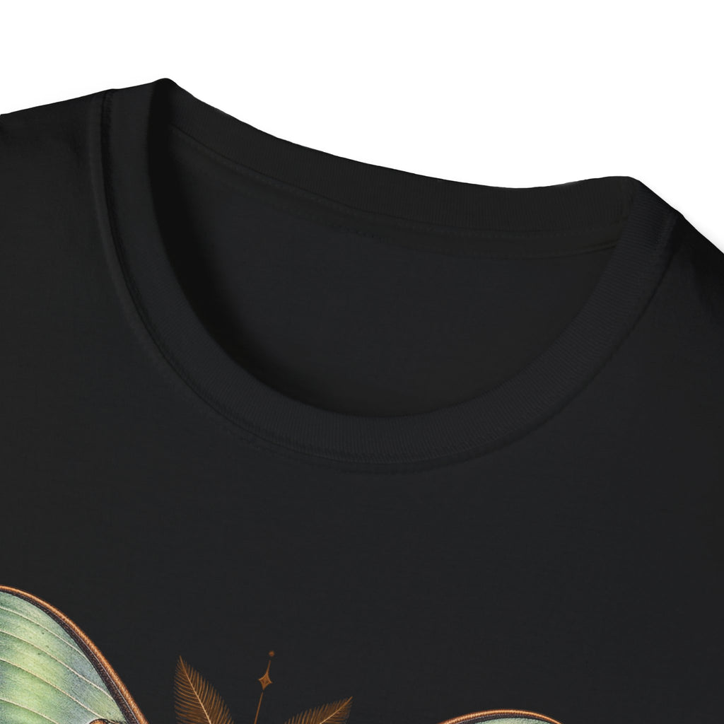 Luna Moth Natural History T-Shirt | Actias luna