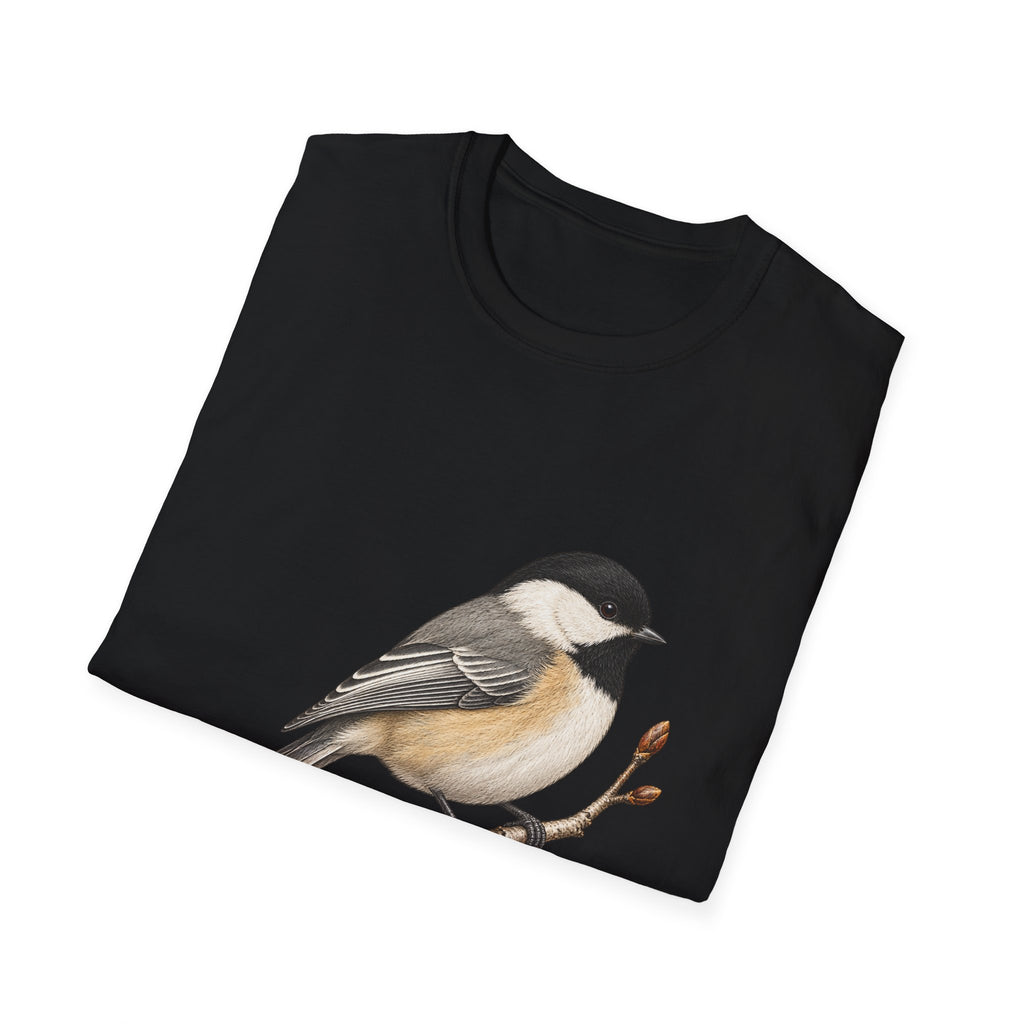 Black-capped Chickadee Birdwatching T-Shirt