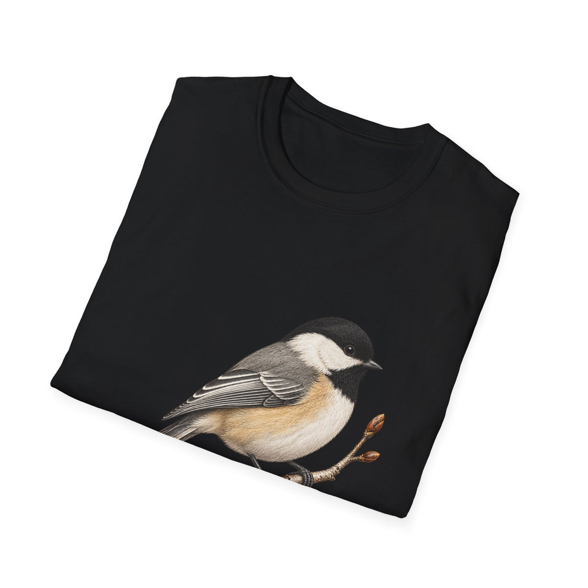 Black-capped Chickadee Birdwatching T-Shirt