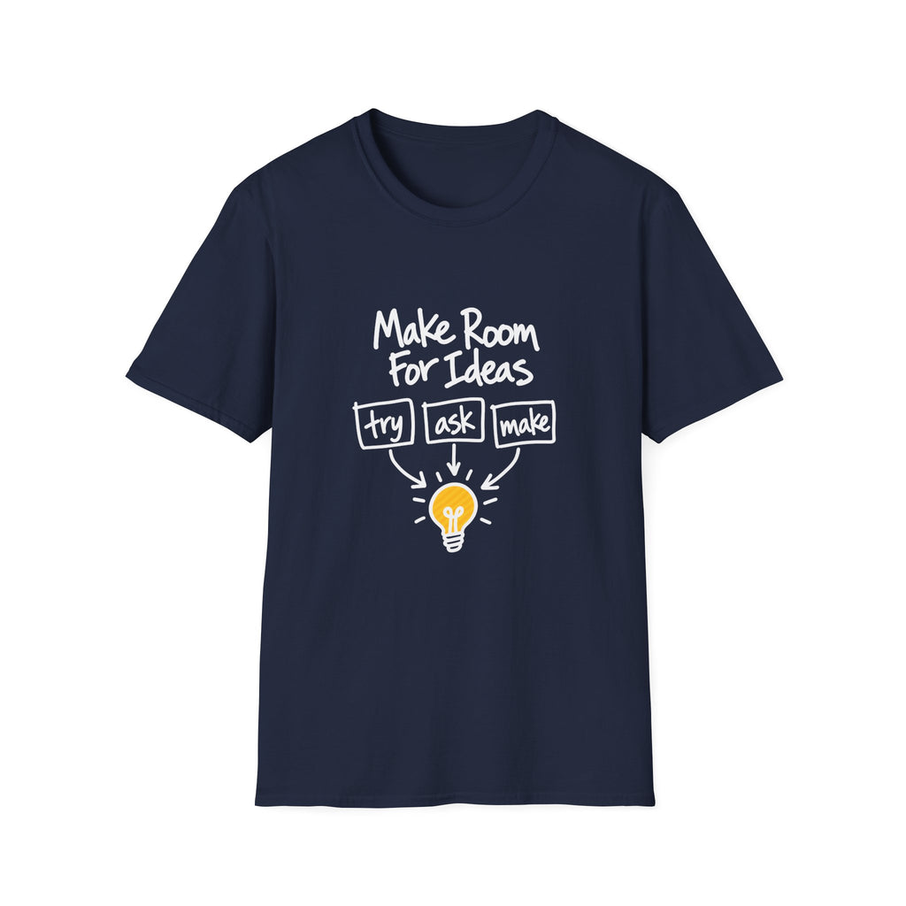 Make Room for Ideas Lightbulb T-Shirt