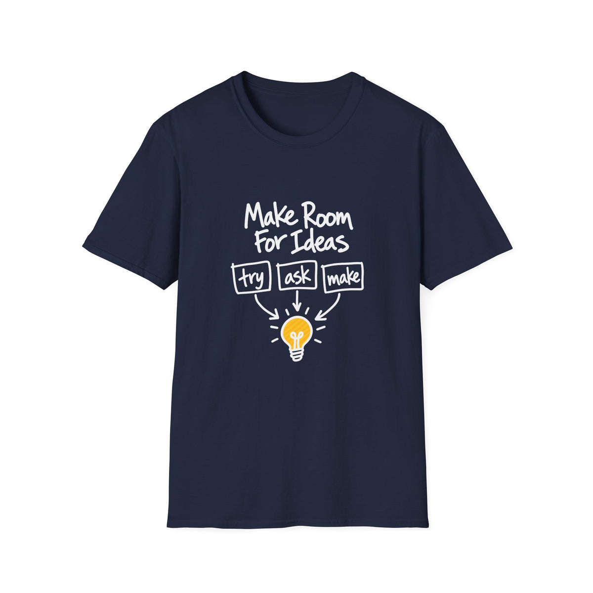 Make Room for Ideas Lightbulb T-Shirt