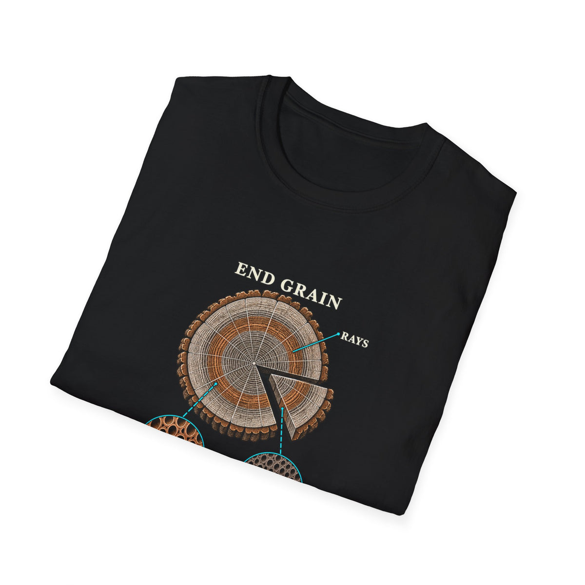 End Grain Annual Review Woodworking T-Shirt