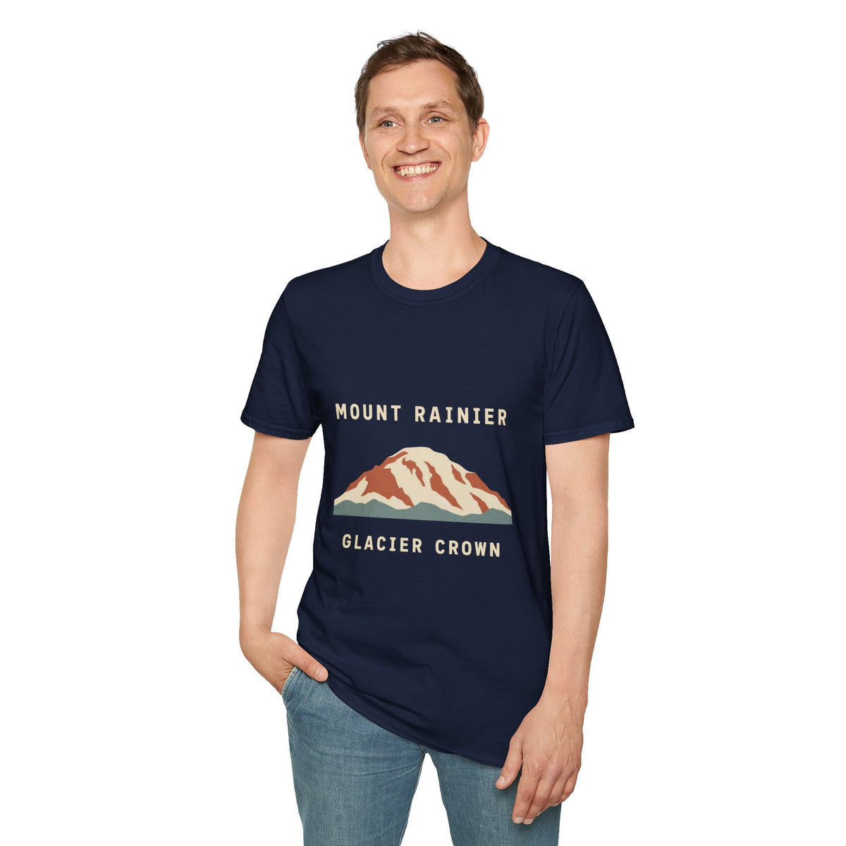 Mount Rainier Glacier Crown National Park T-Shirt