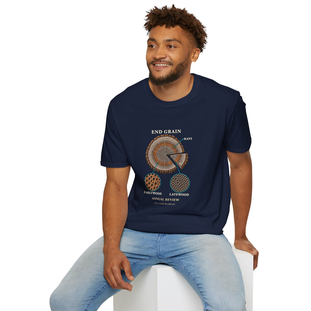 End Grain Annual Review Woodworking T-Shirt