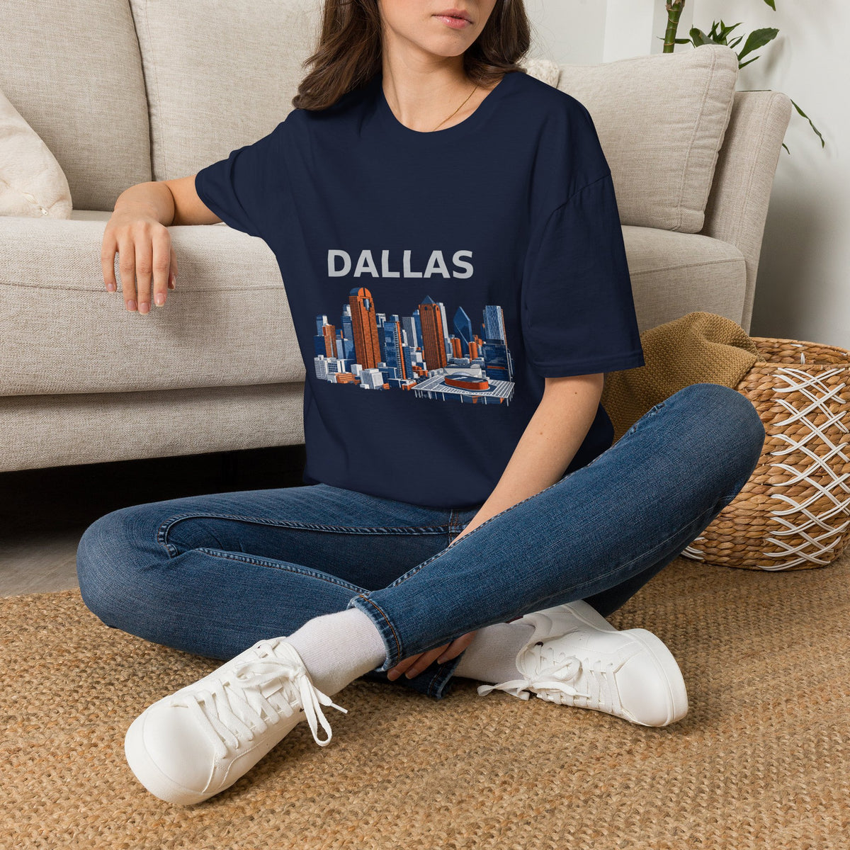 Dallas Skyline Architecture T-Shirt