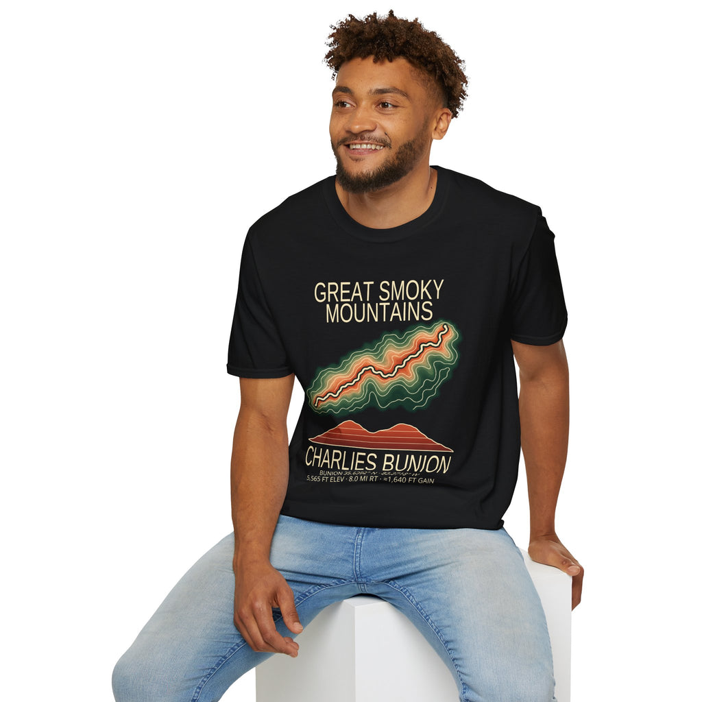Charlies Bunion Hiking T-Shirt | Great Smoky Mountains