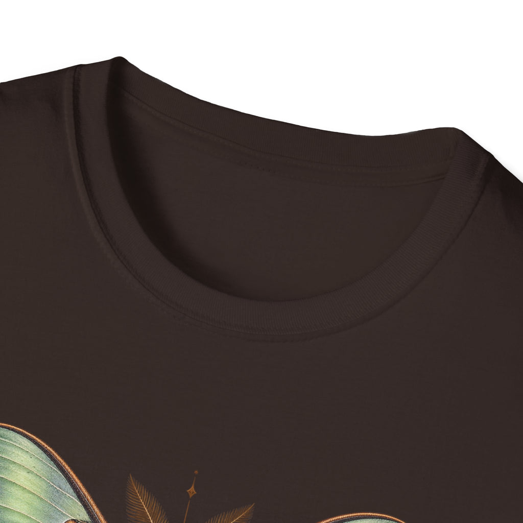 Luna Moth Natural History T-Shirt | Actias luna
