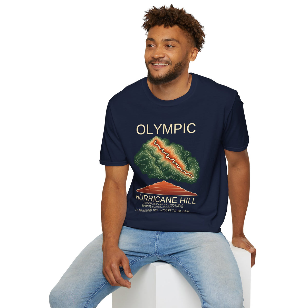 Hurricane Hill Hiking T-Shirt | Olympic
