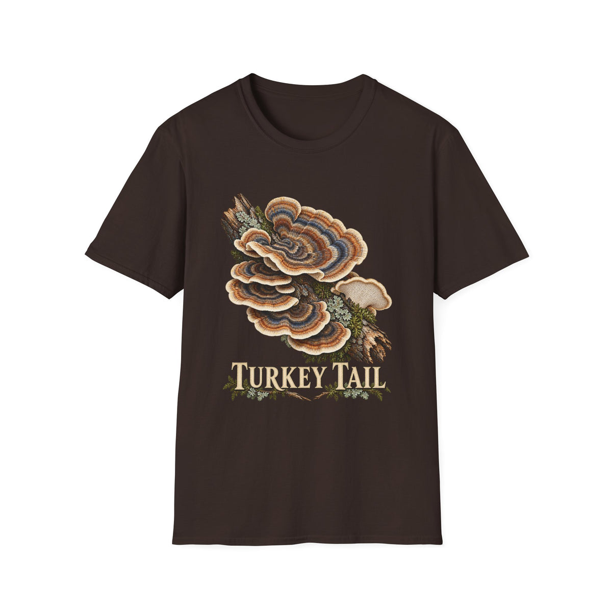 Turkey Tail Mushroom Study T-Shirt