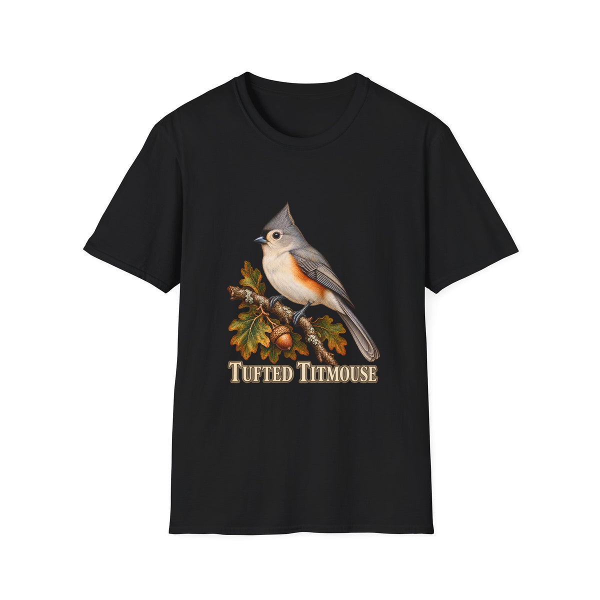 Tufted Titmouse Birdwatching T-Shirt
