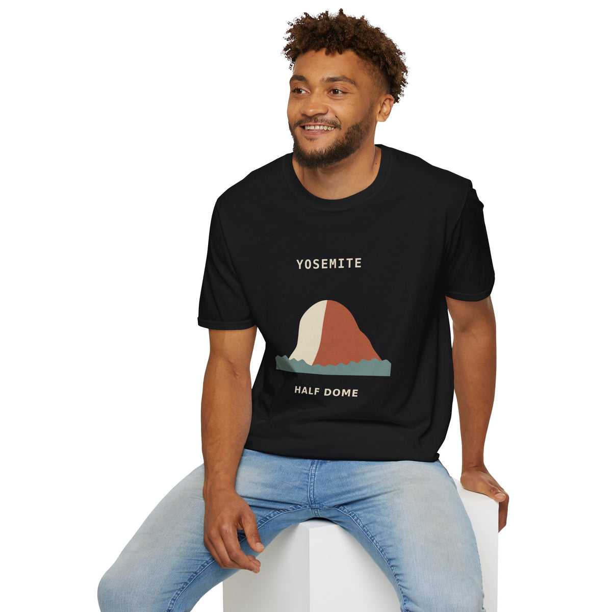 Half Dome Mountain Graphic T-Shirt | Yosemite