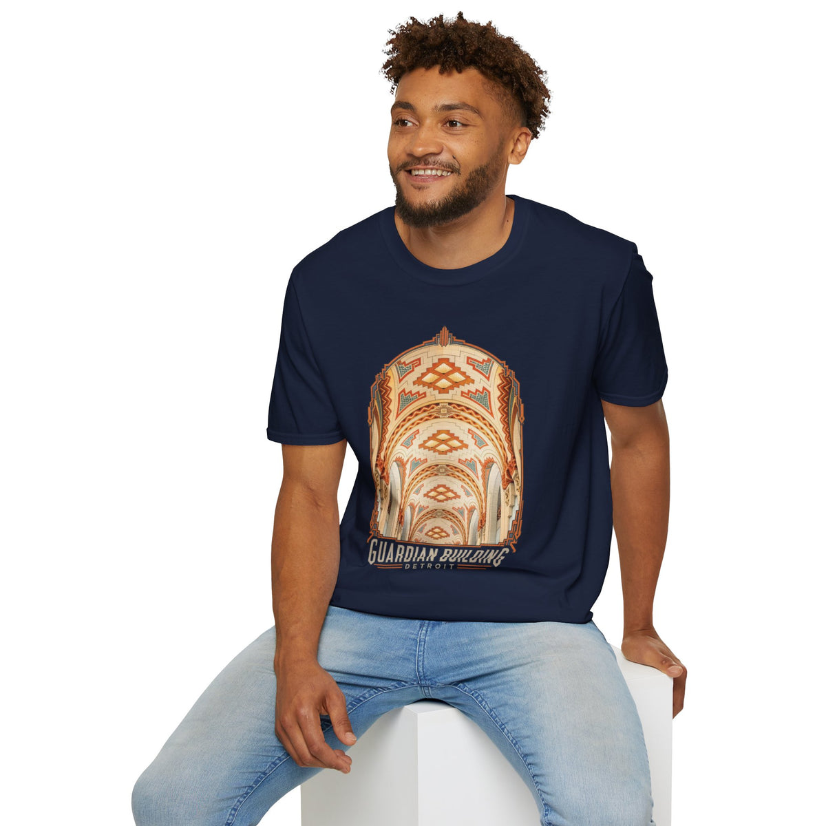 Guardian Building Detroit Architectural T-Shirt