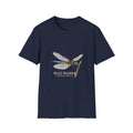 Blue Dasher Dragonfly Entomology T-Shirt