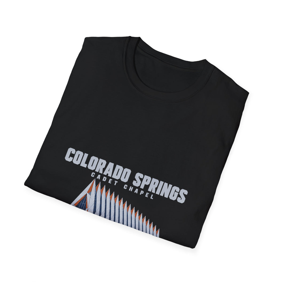 Cadet Chapel Colorado Springs Architecture T-Shirt