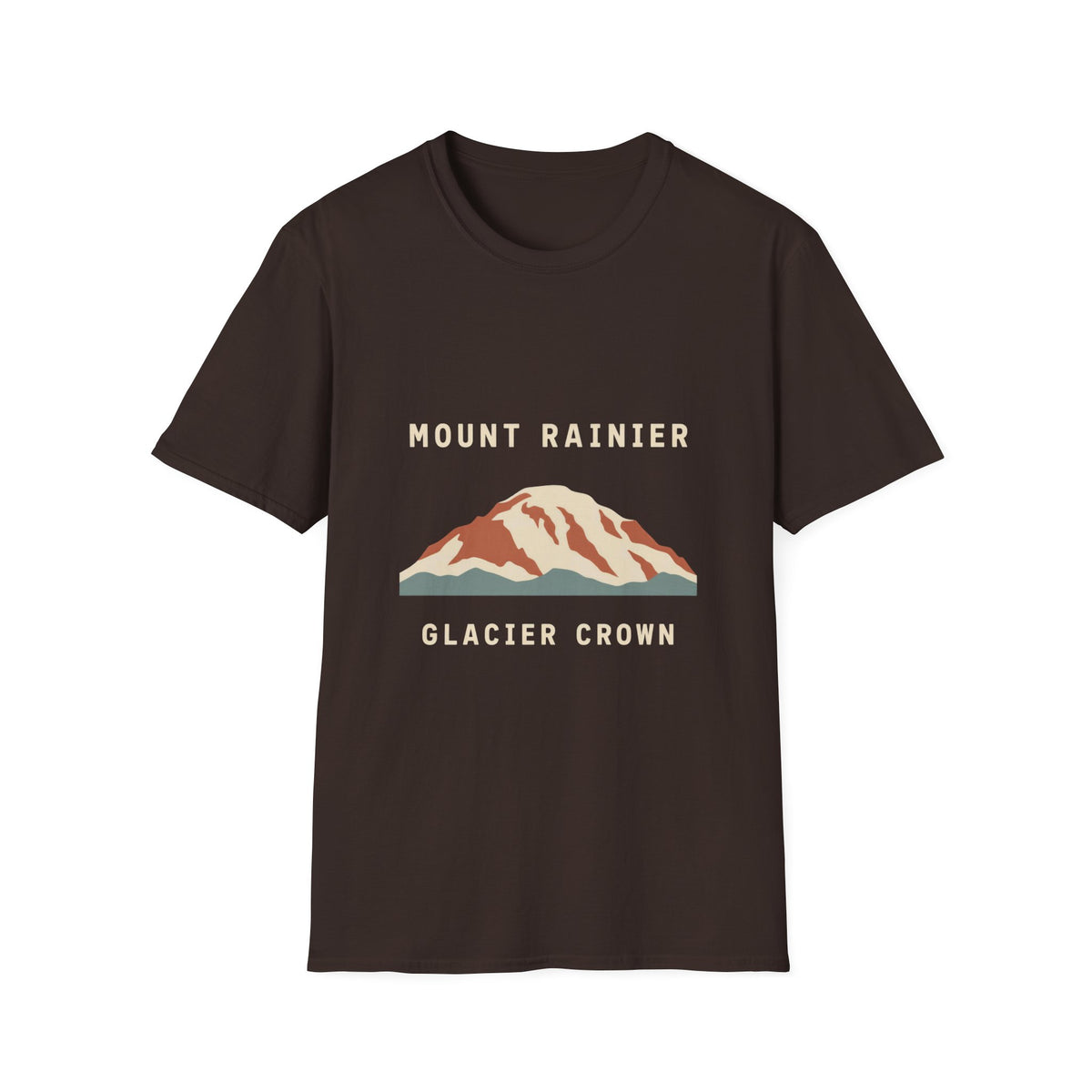 Mount Rainier Glacier Crown National Park T-Shirt