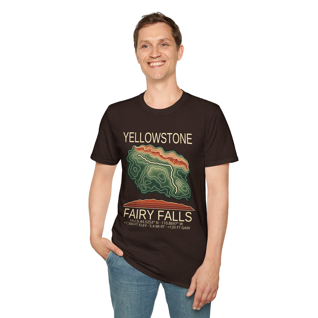 Fairy Falls Hiking T-Shirt | Yellowstone