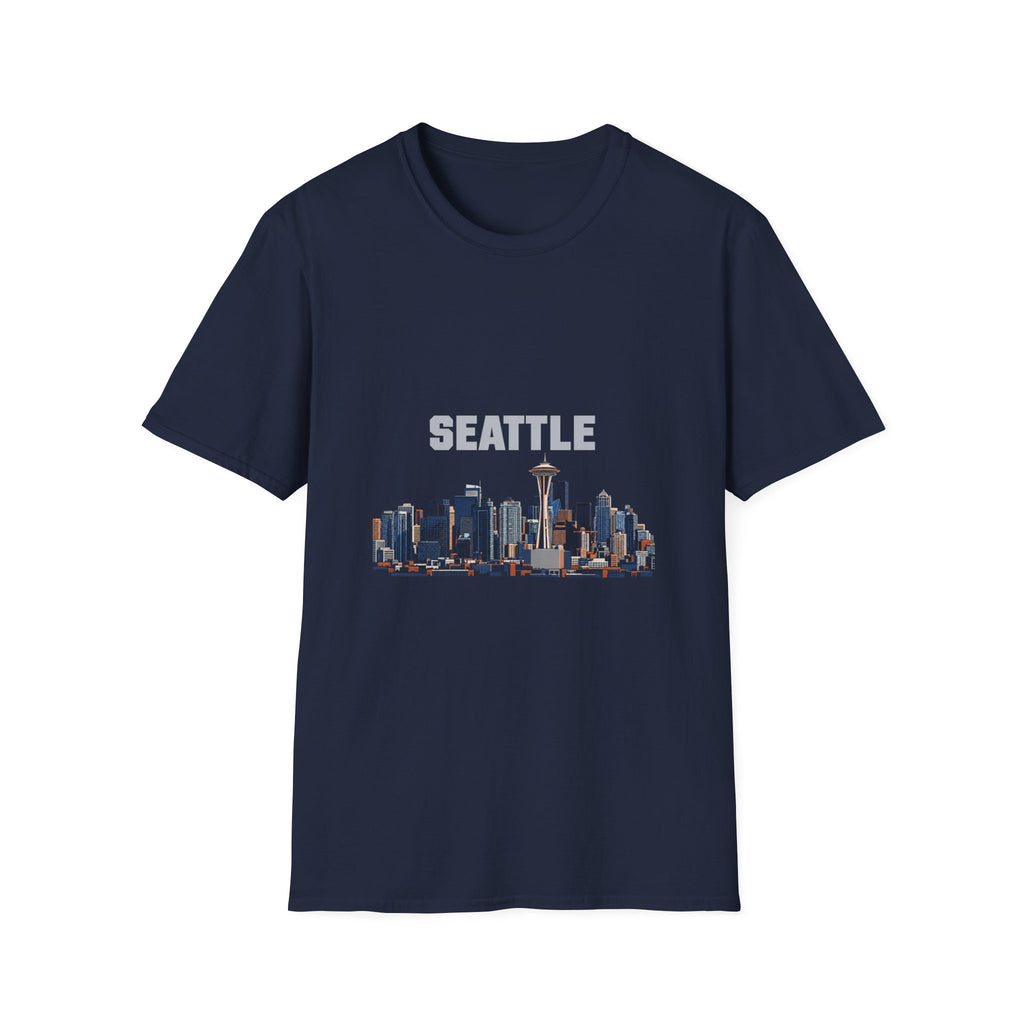 Seattle Skyline Architecture T-Shirt