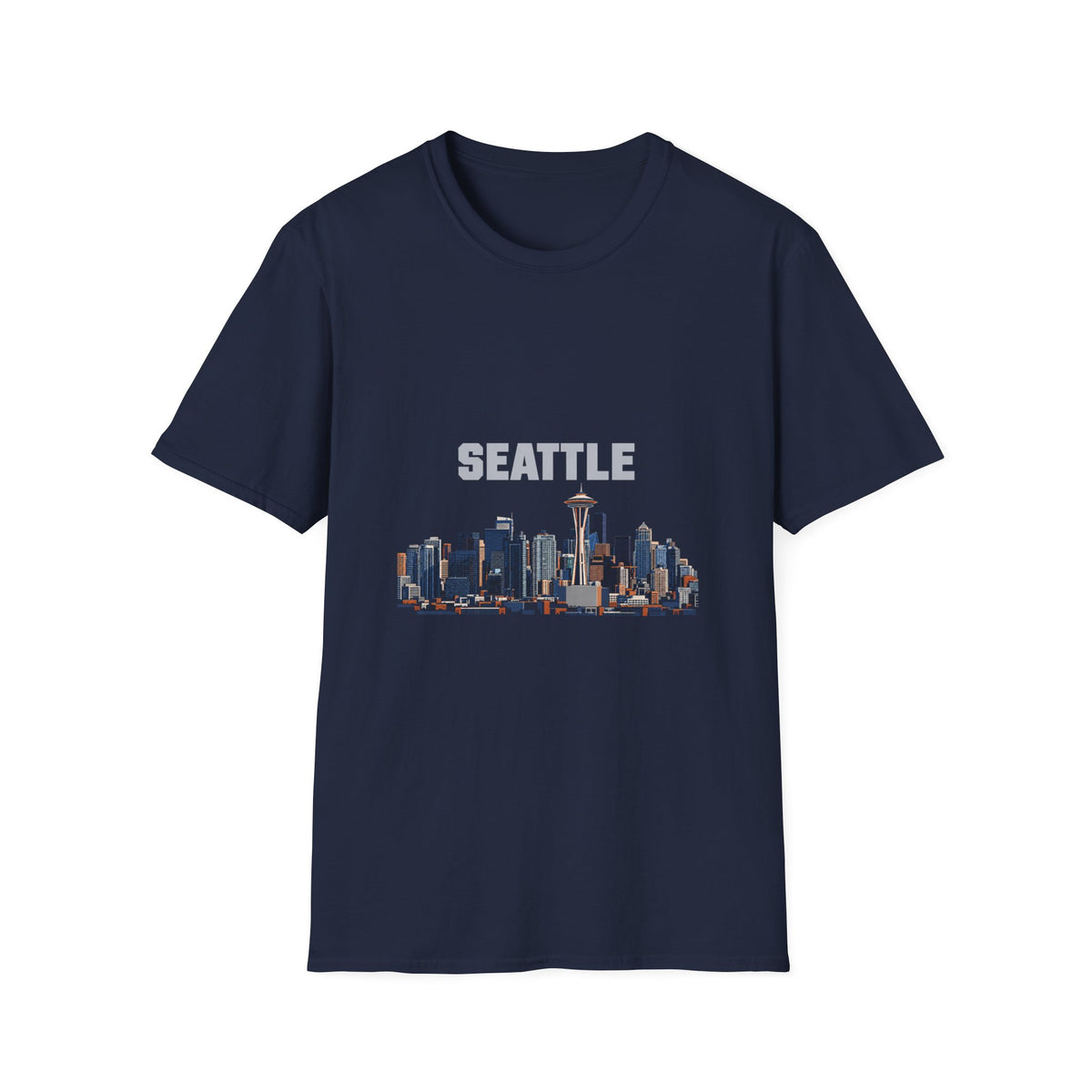 Seattle Skyline Architecture T-Shirt