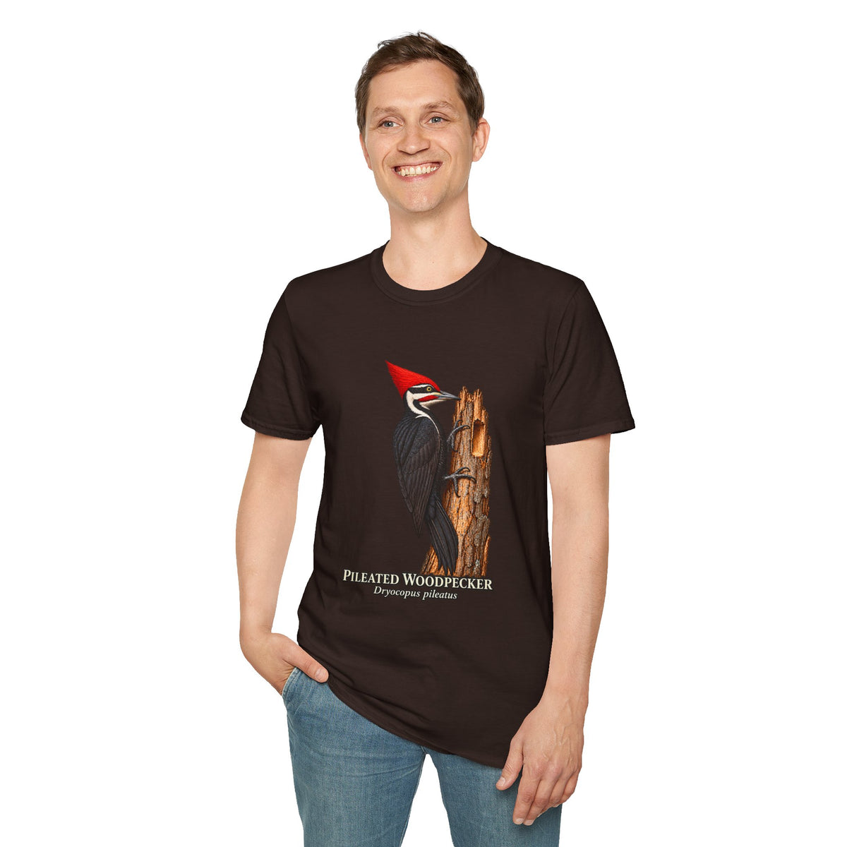 Pileated Woodpecker Birdwatching T-Shirt