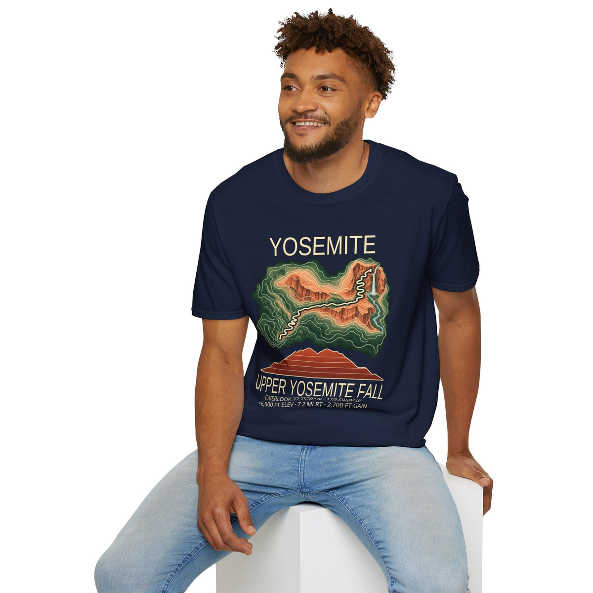 Upper Yosemite Fall Hiking T-Shirt | Yosemite