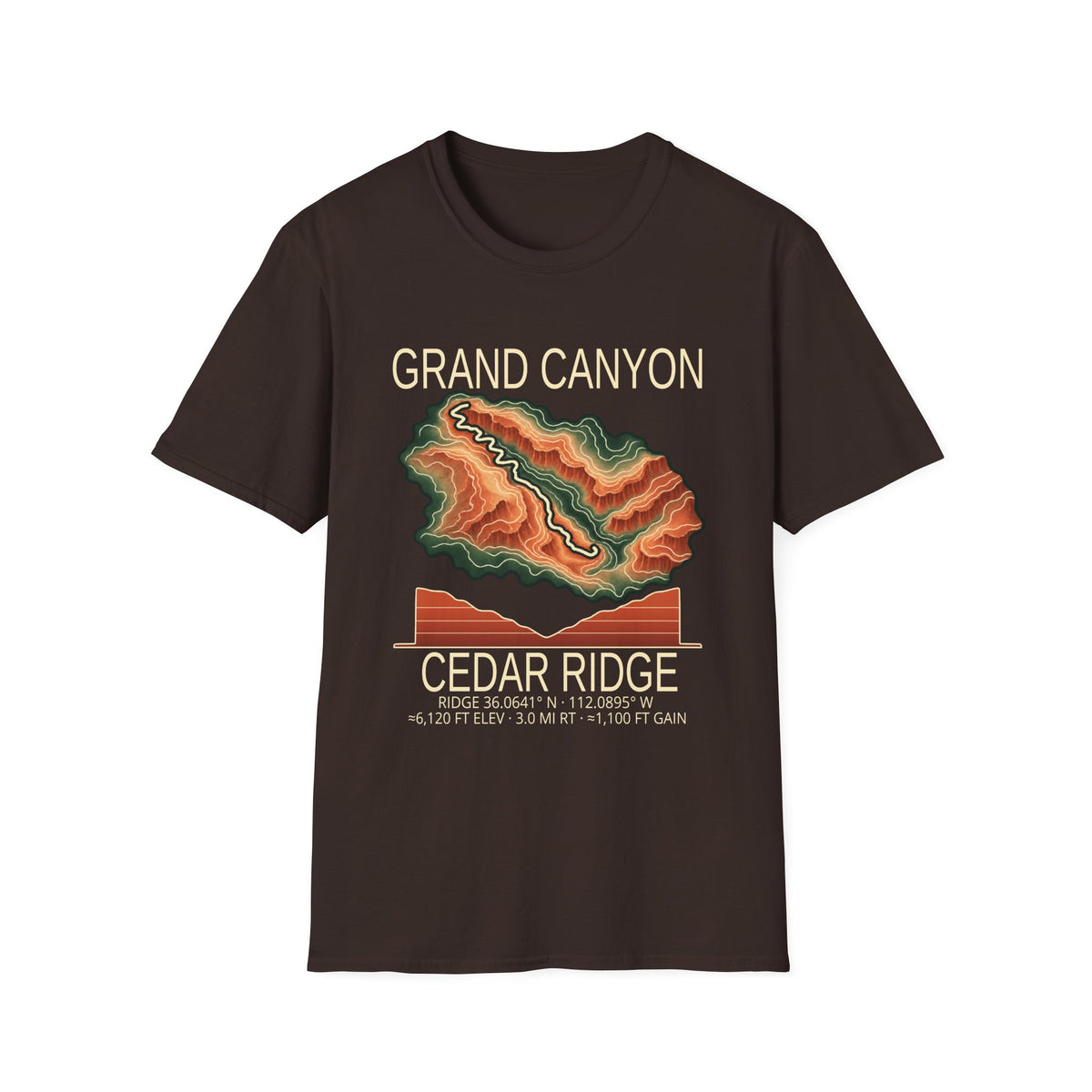 Cedar Ridge Hiking T-Shirt | Grand Canyon