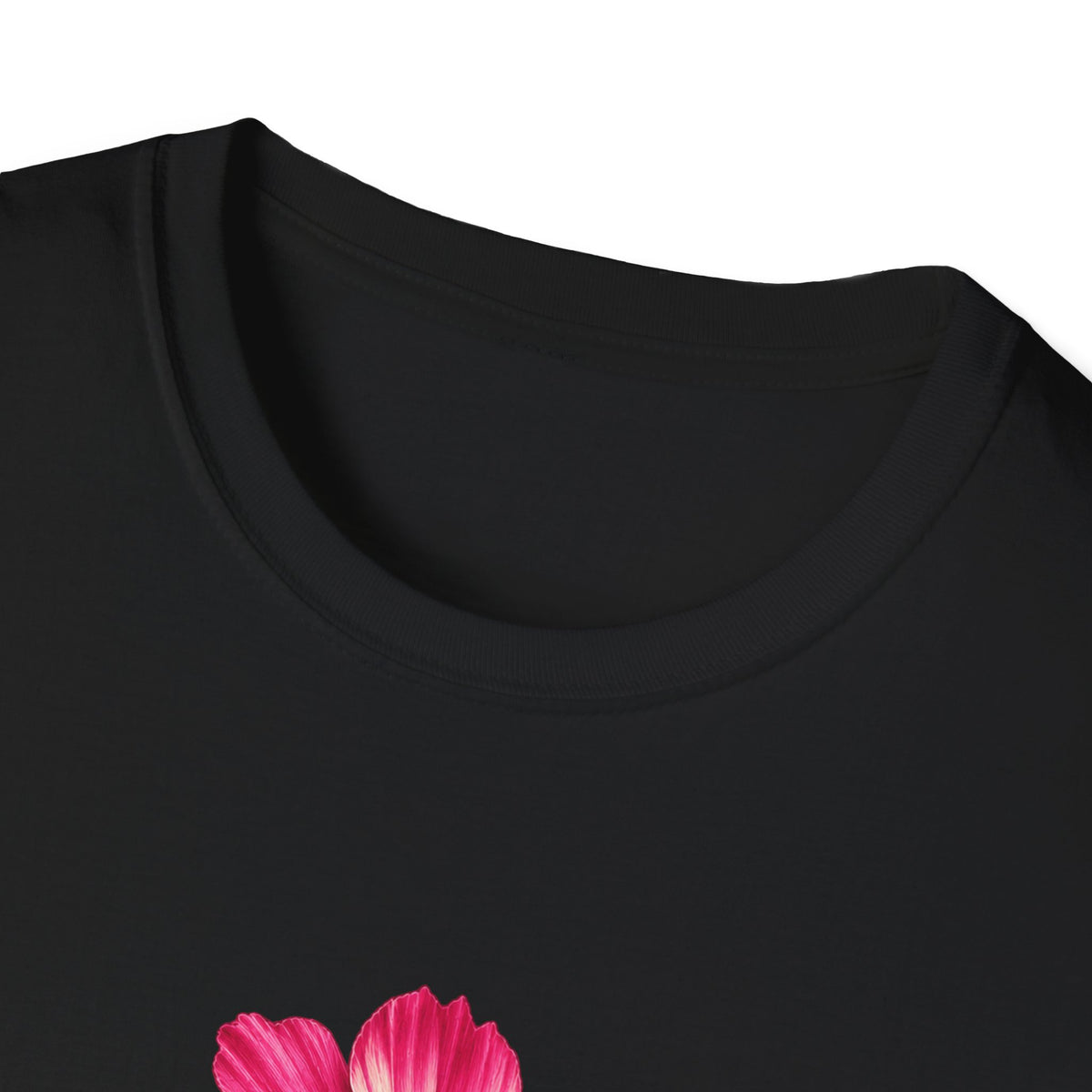 Garden Cosmos Botanical T-Shirt — Pink Field Study