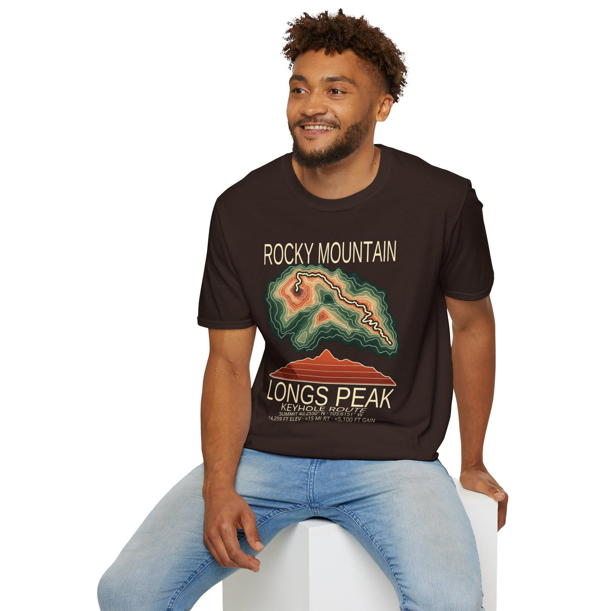 Longs Peak Hiking T-Shirt | Rocky Mountain