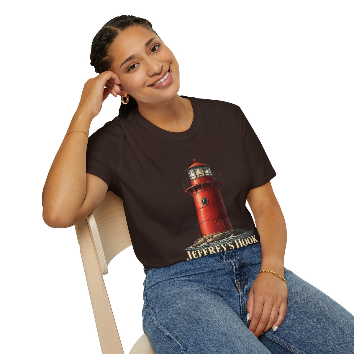 Jeffrey's Hook Lighthouse New York T-Shirt
