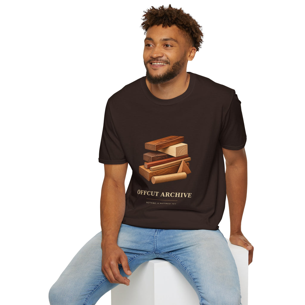 Offcut Archive Woodworking Humor T-Shirt