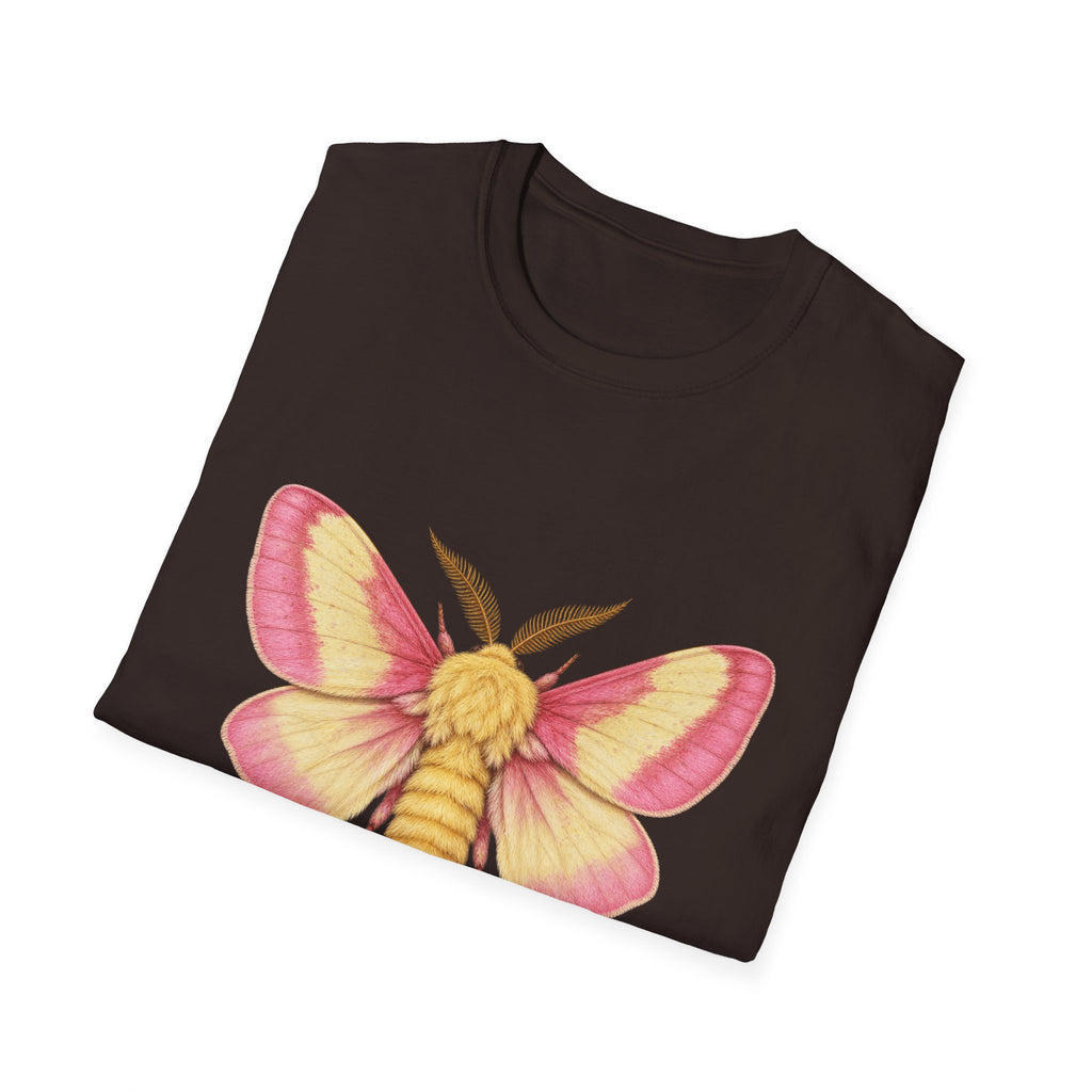 Rosy Maple Moth Natural History T-Shirt