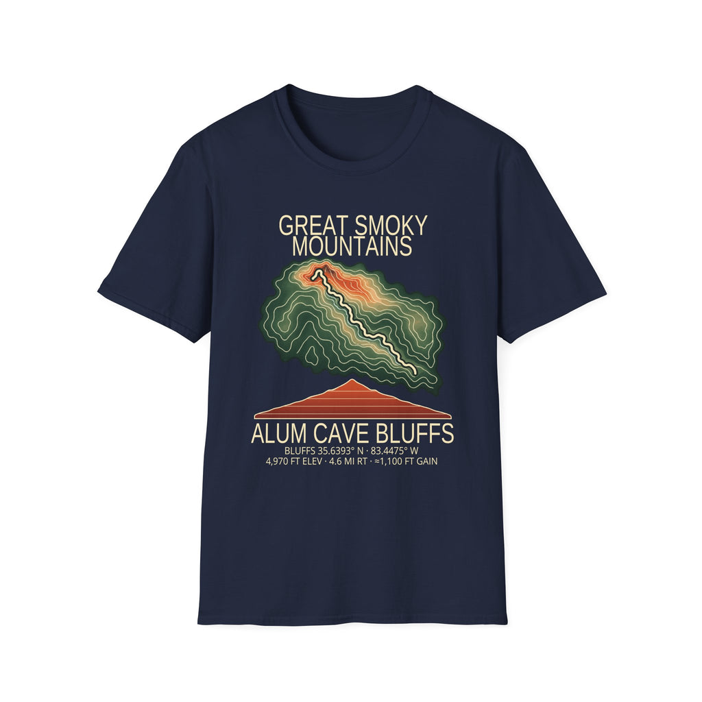 Alum Cave Bluffs Hiking T-Shirt | Great Smoky Mountains