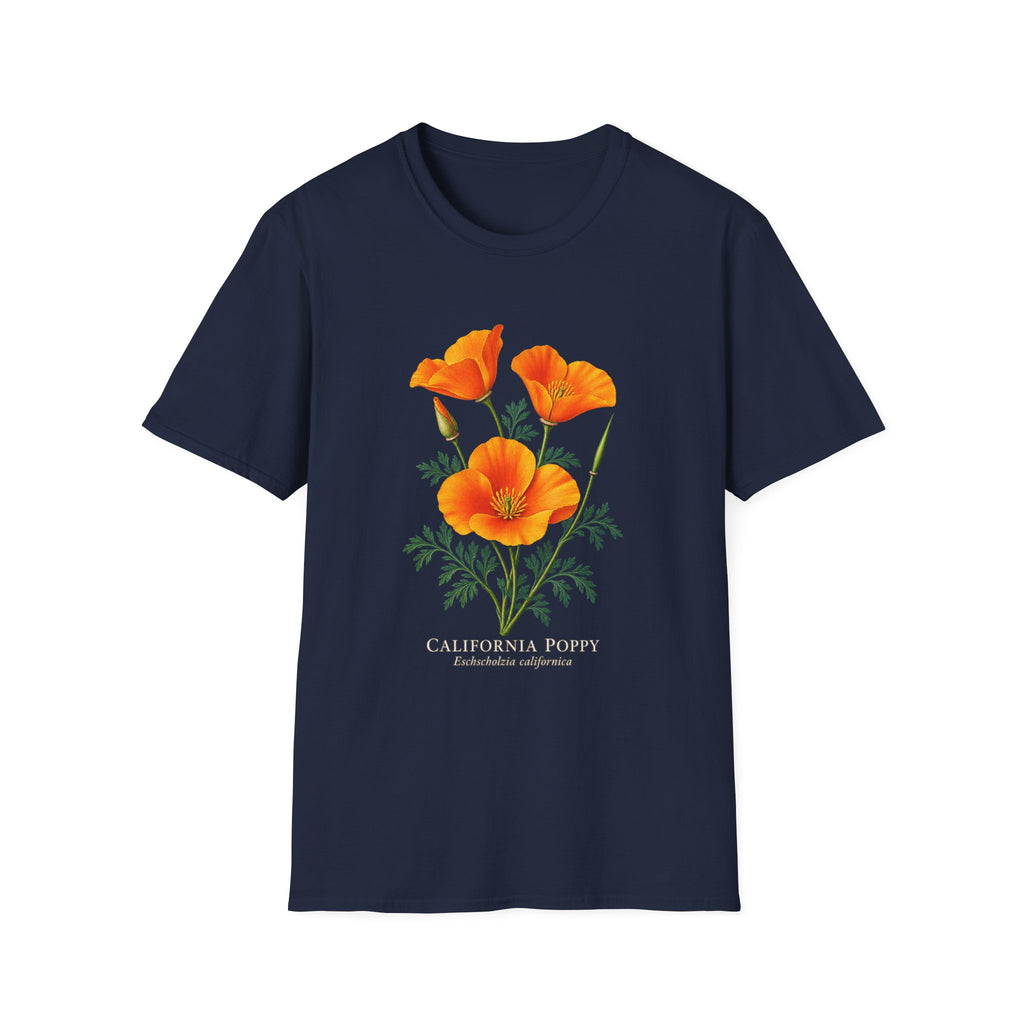 California Poppy Botanical T-Shirt