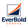 EverBold Canvas navy and orange Gallery Frame logo